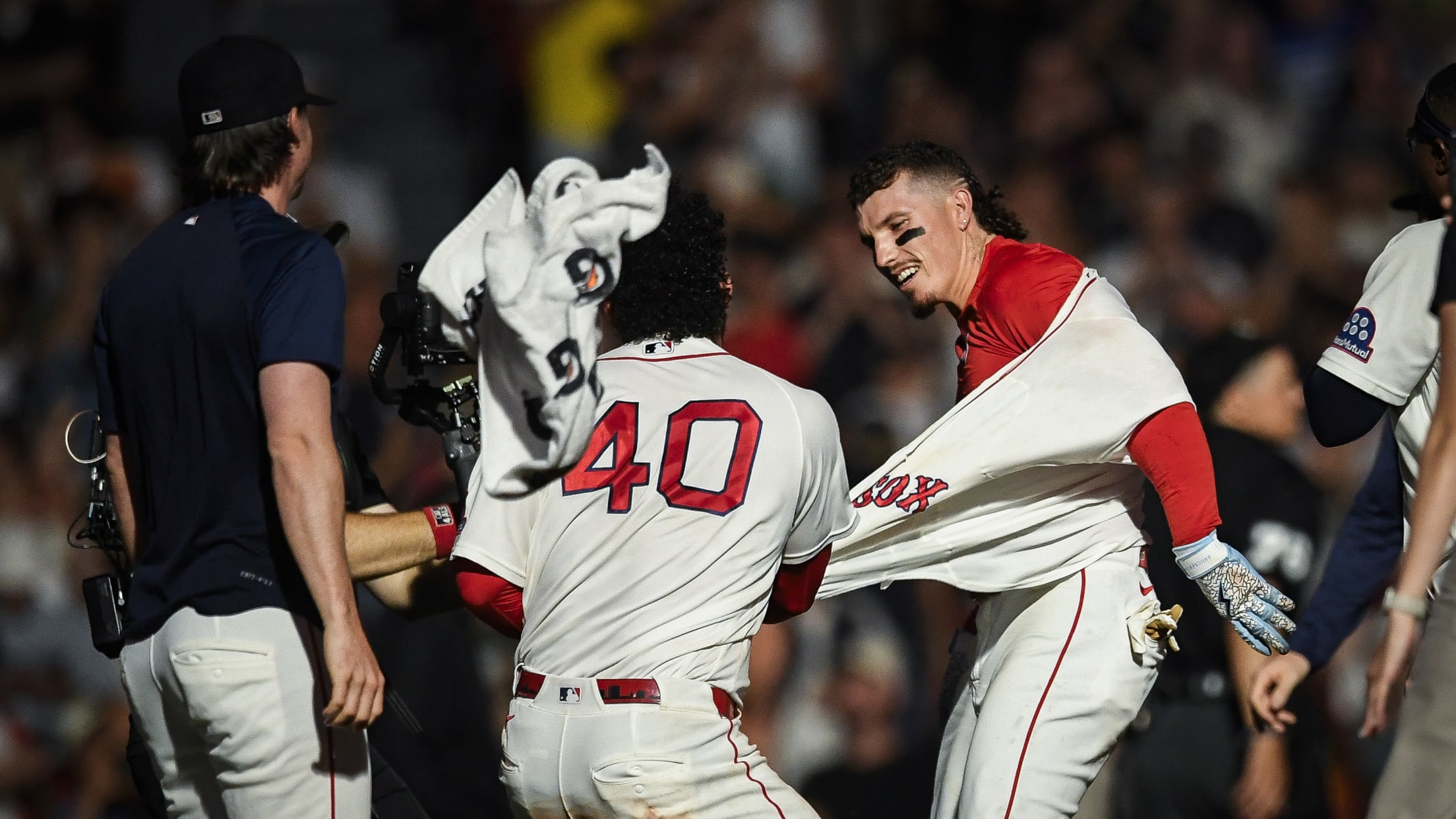 Red Sox rally for three runs to walk it off in 10th