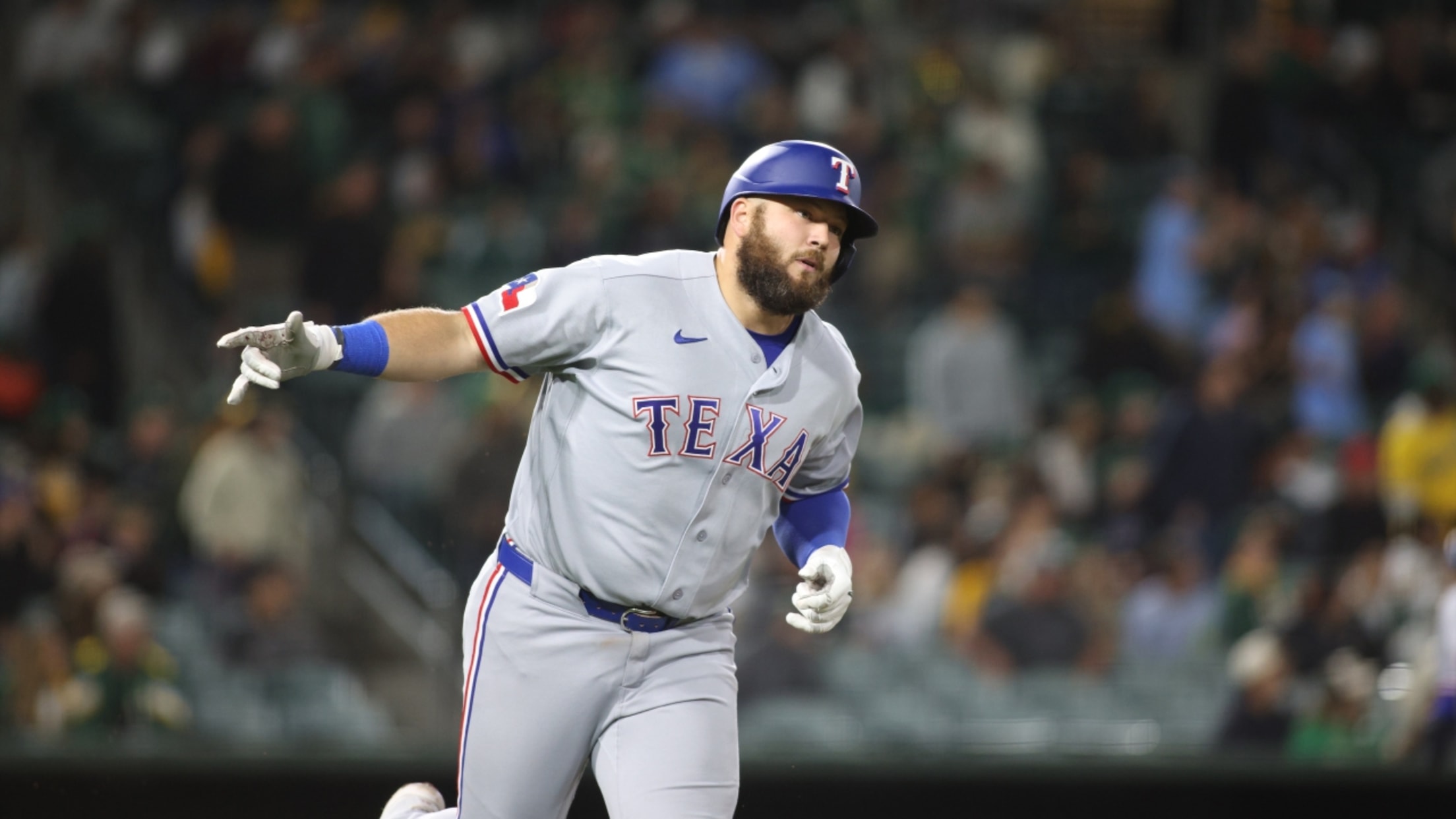 Jake Burger's three-run homer (5) 