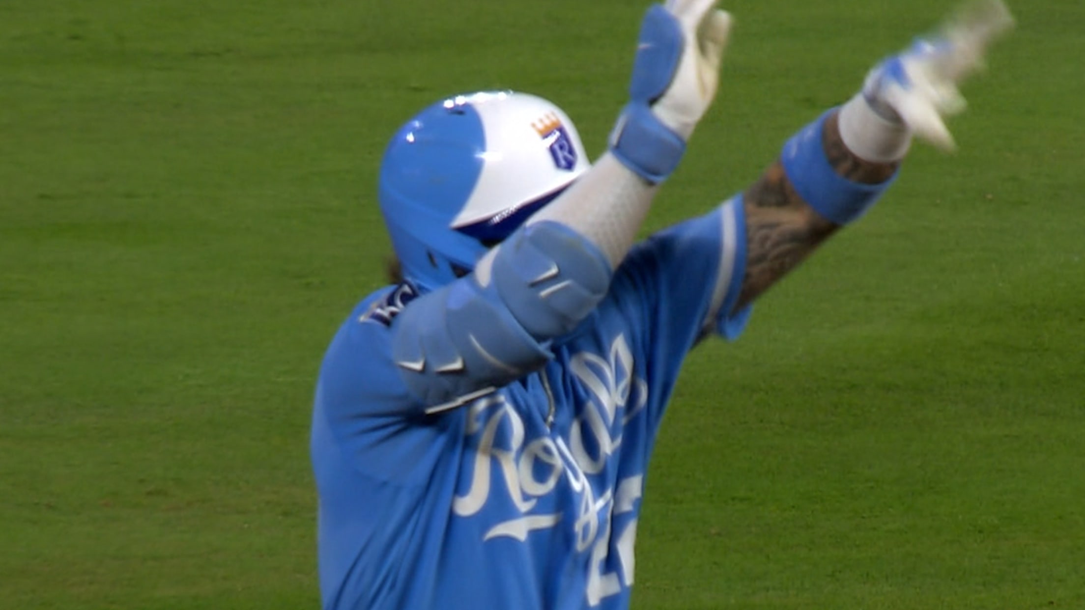 Carter Jensen's bases-clearing double