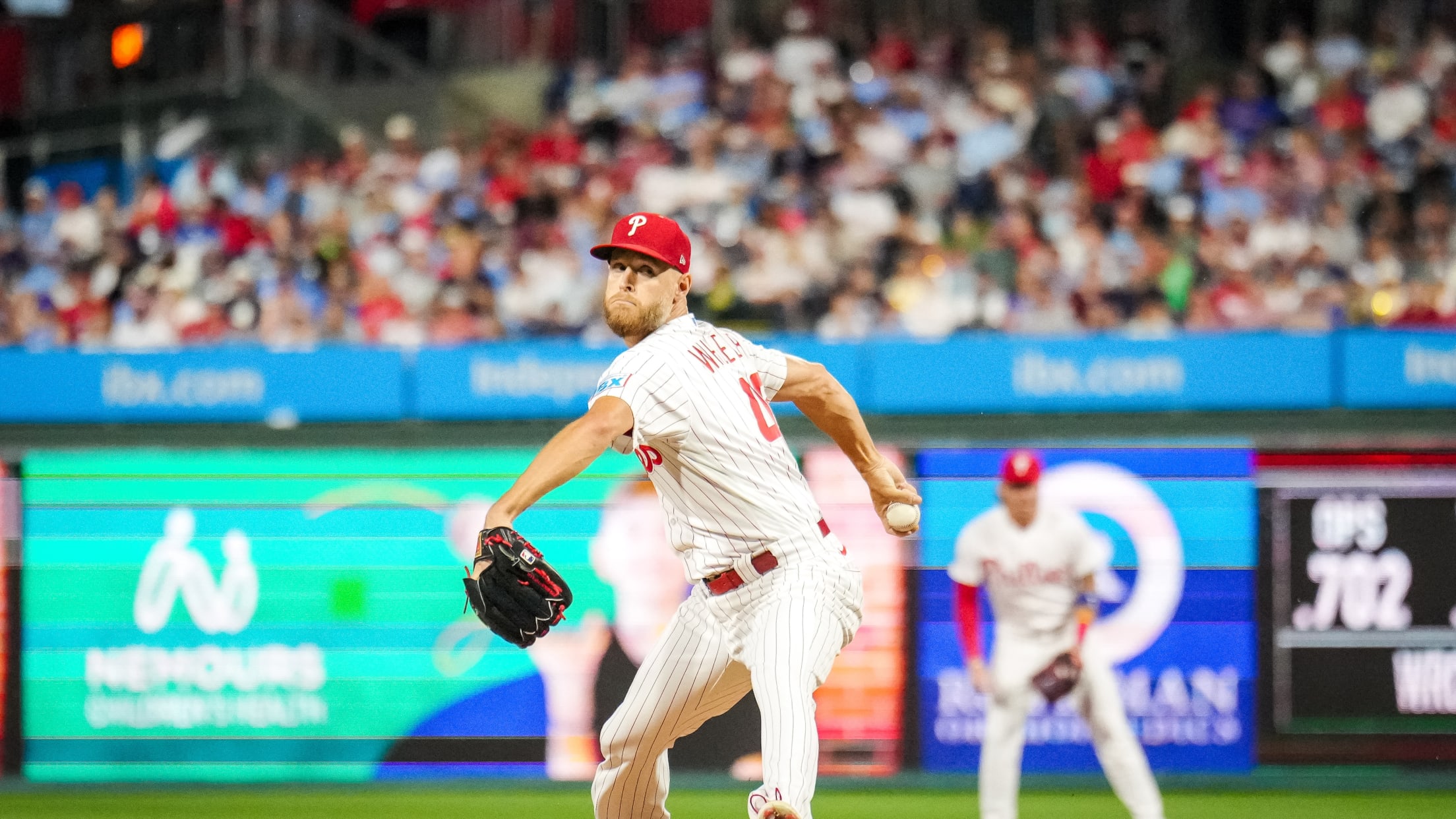 Zack Wheeler strikes out nine