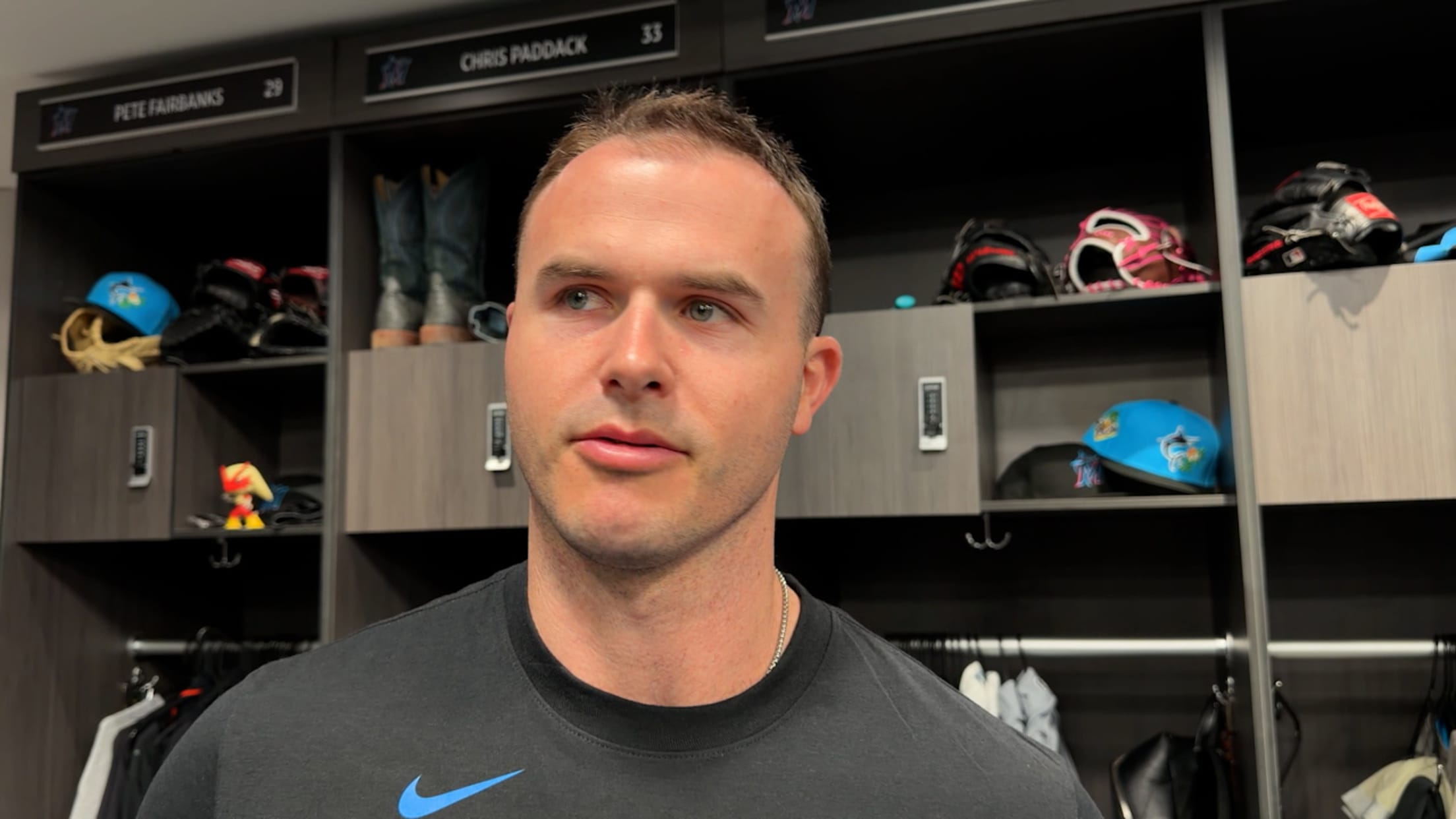 John King ,Clayton McCullough on King's start of camp