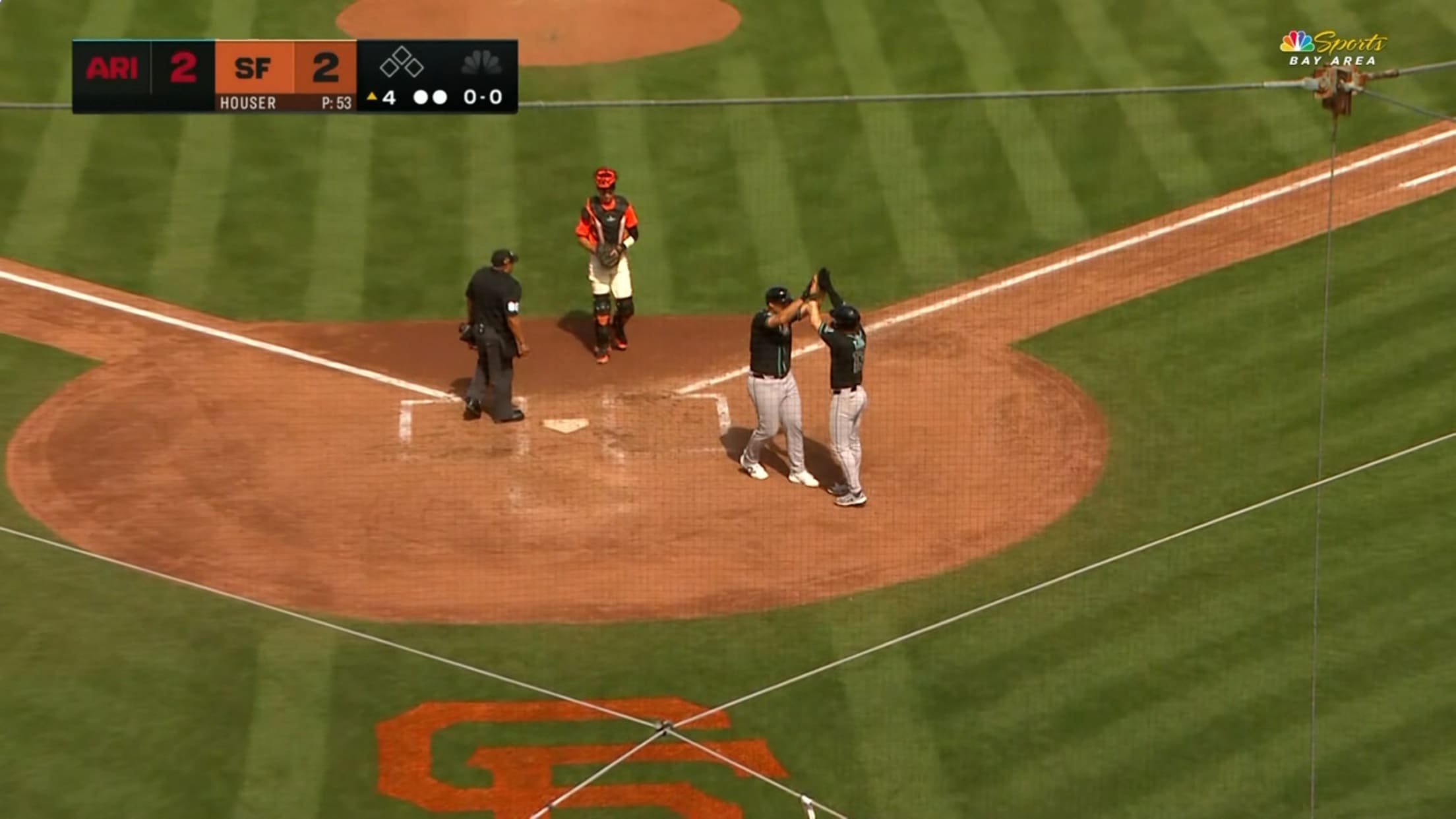 Luken Baker's two-run home run