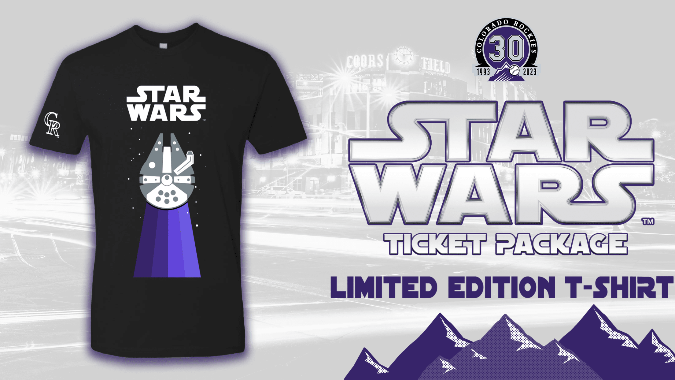 Star Wars Theme Ticket