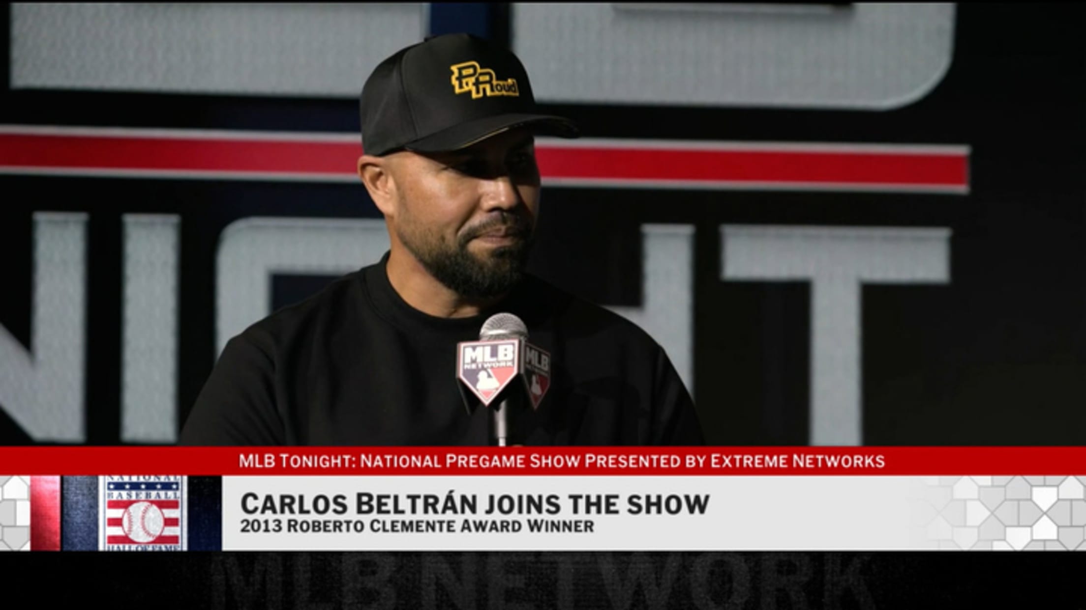 Carlos Beltrán joins MLB Tonight for an interview