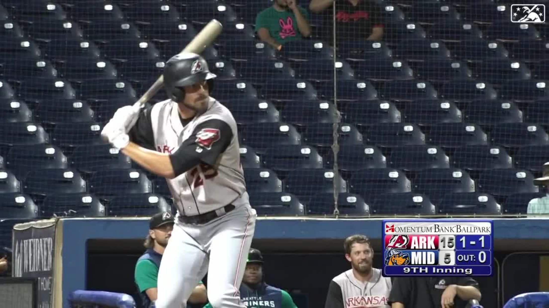 Pitcher Shipley homers, doubles