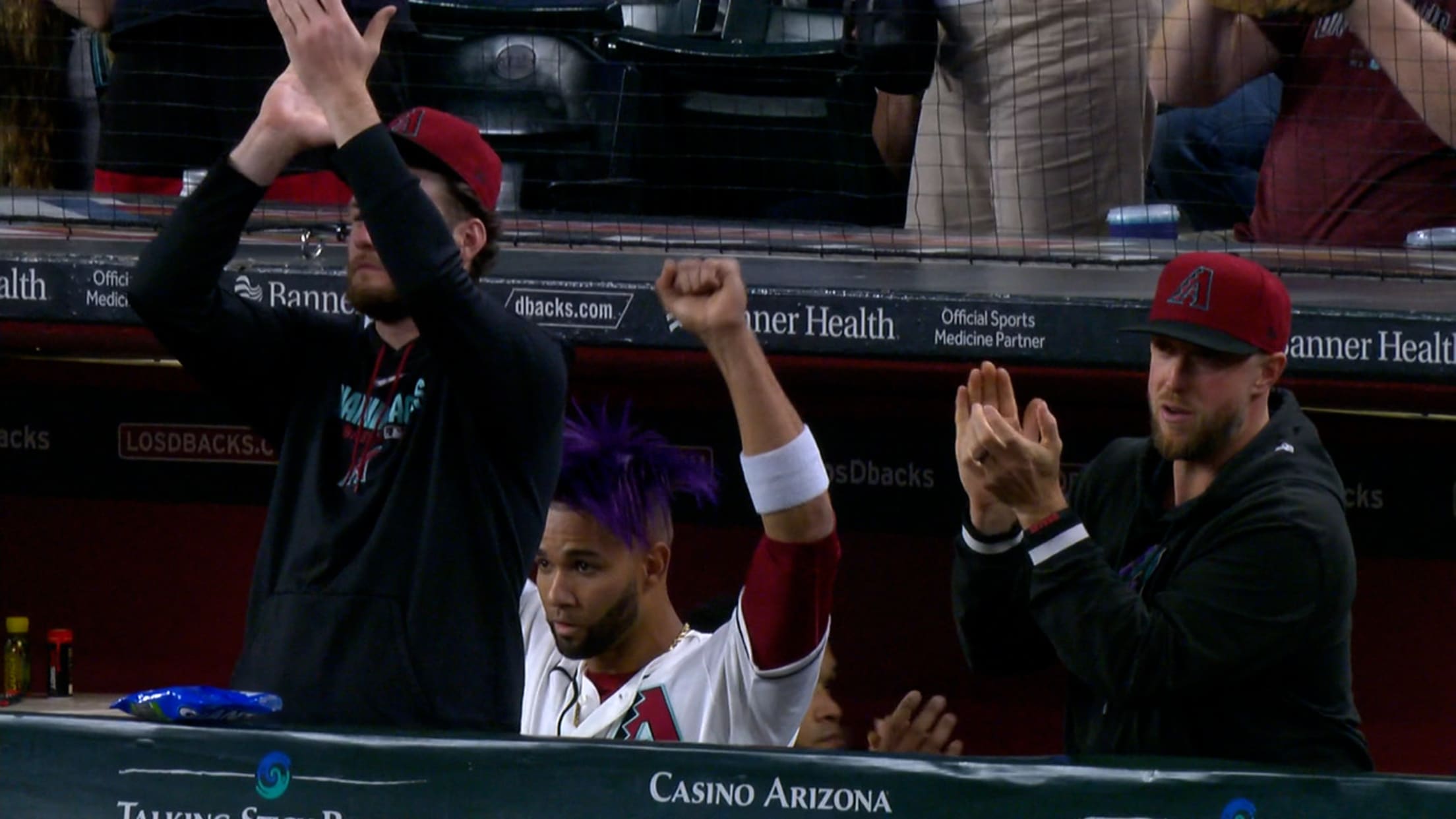 D-backs anotan 5 en la 6ta 