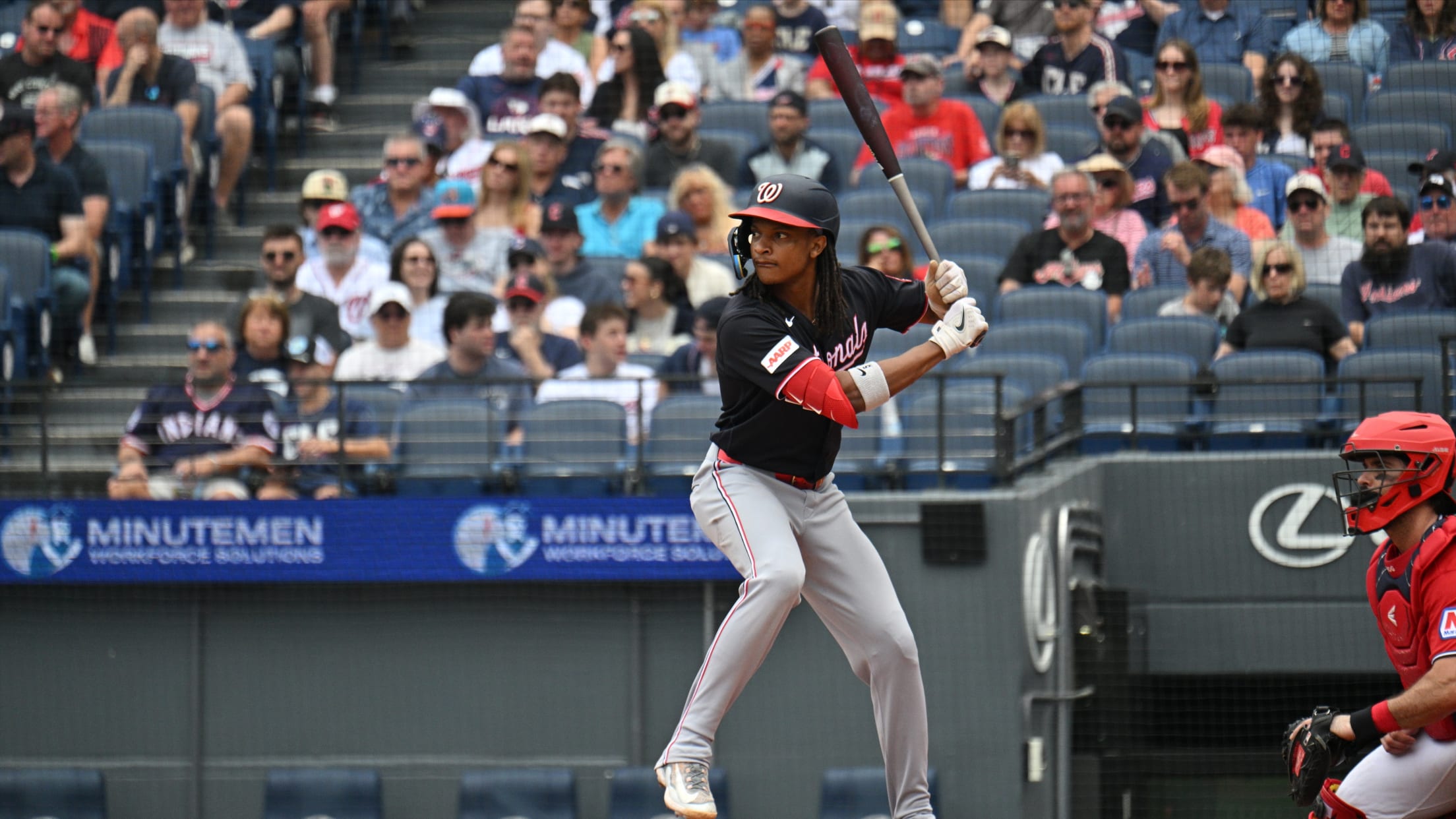 CJ Abrams' 108.3 mph RBI double