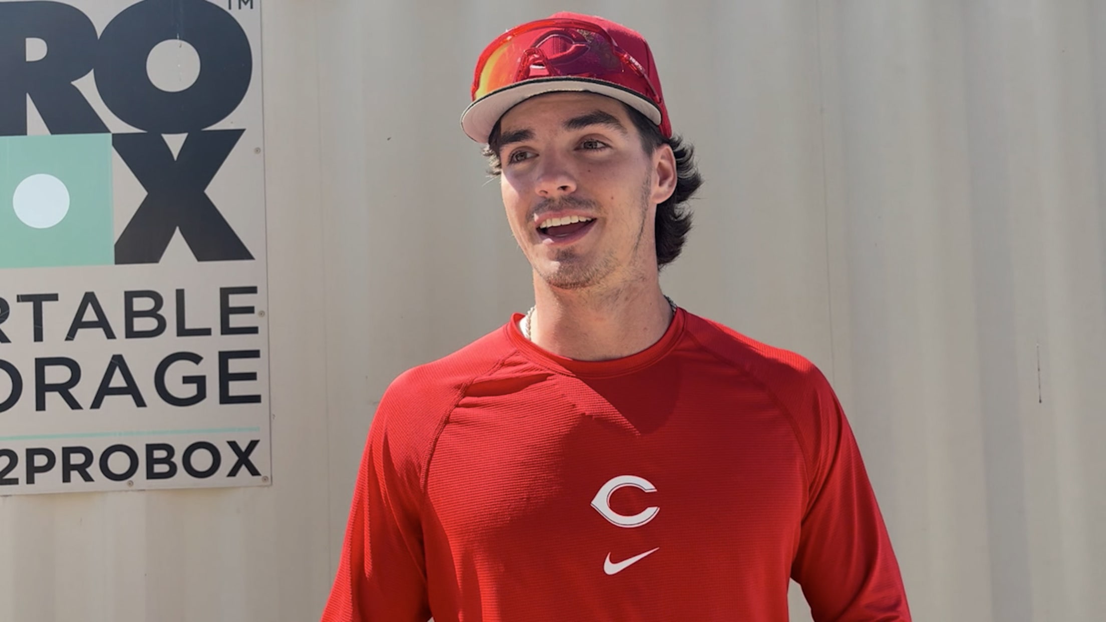 Steele Hall on his Spring Training experience