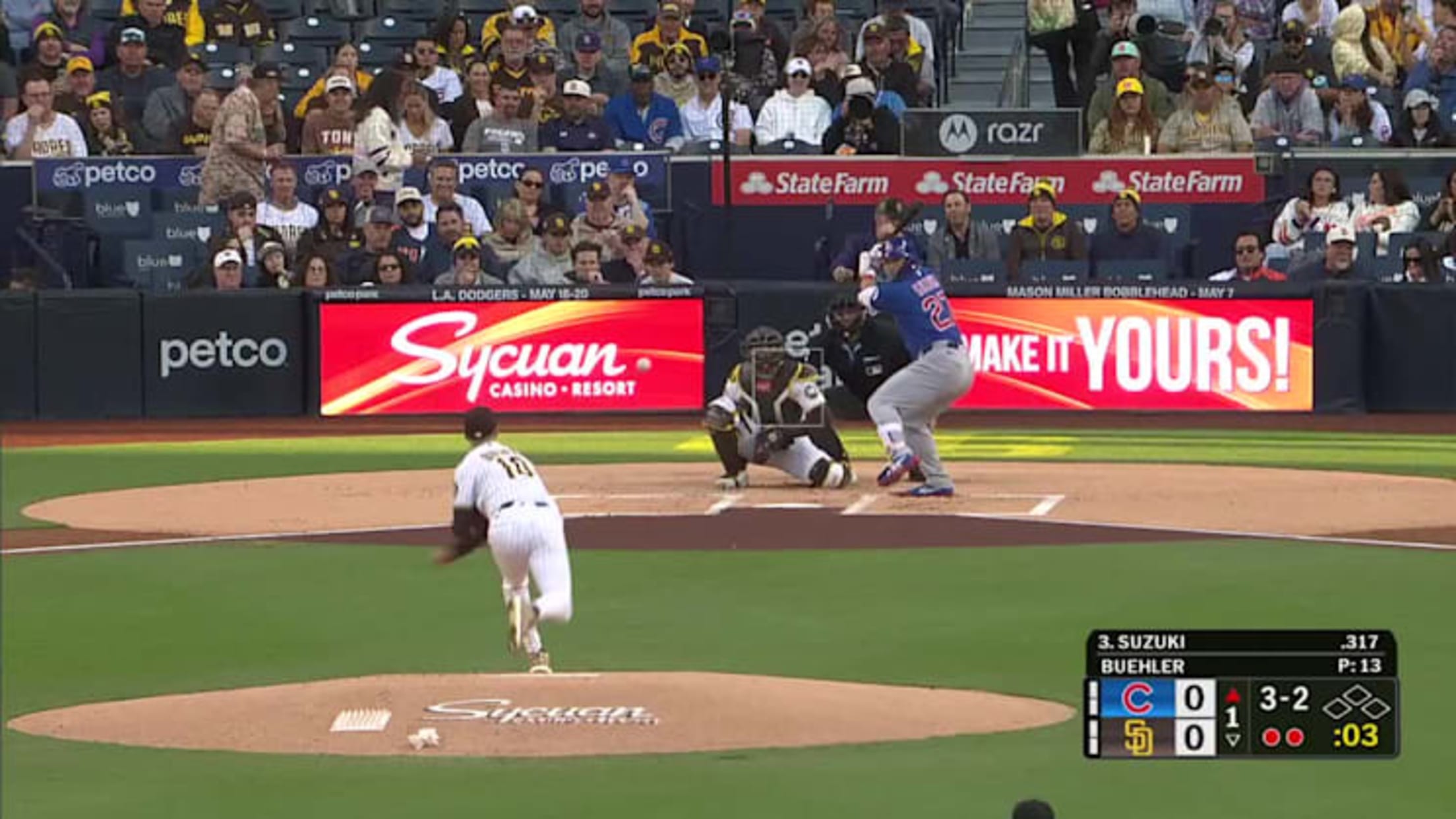 Walker Buehler strikes out Seiya Suzuki