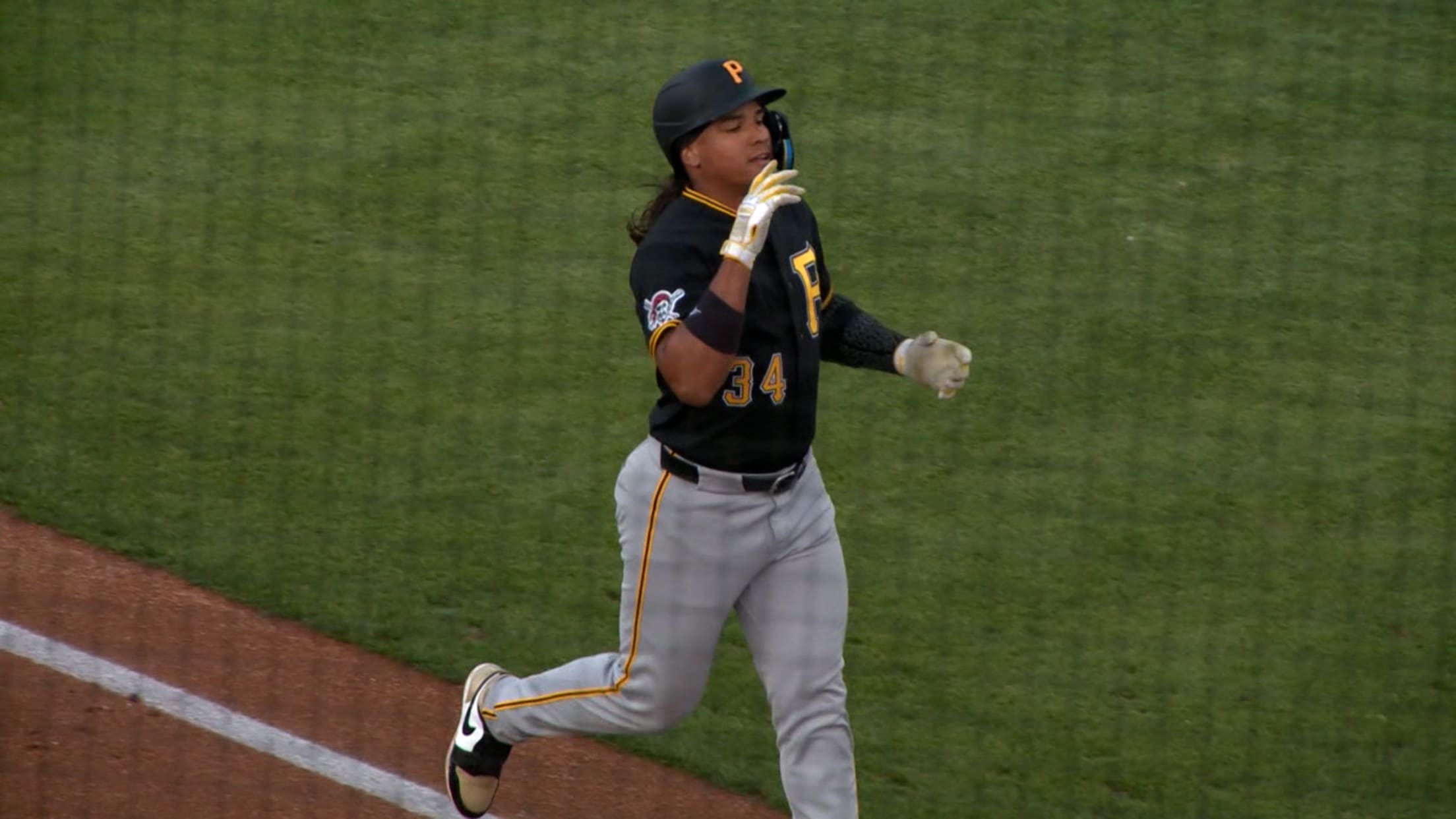 Jhostynxon Garcia's two-run home run