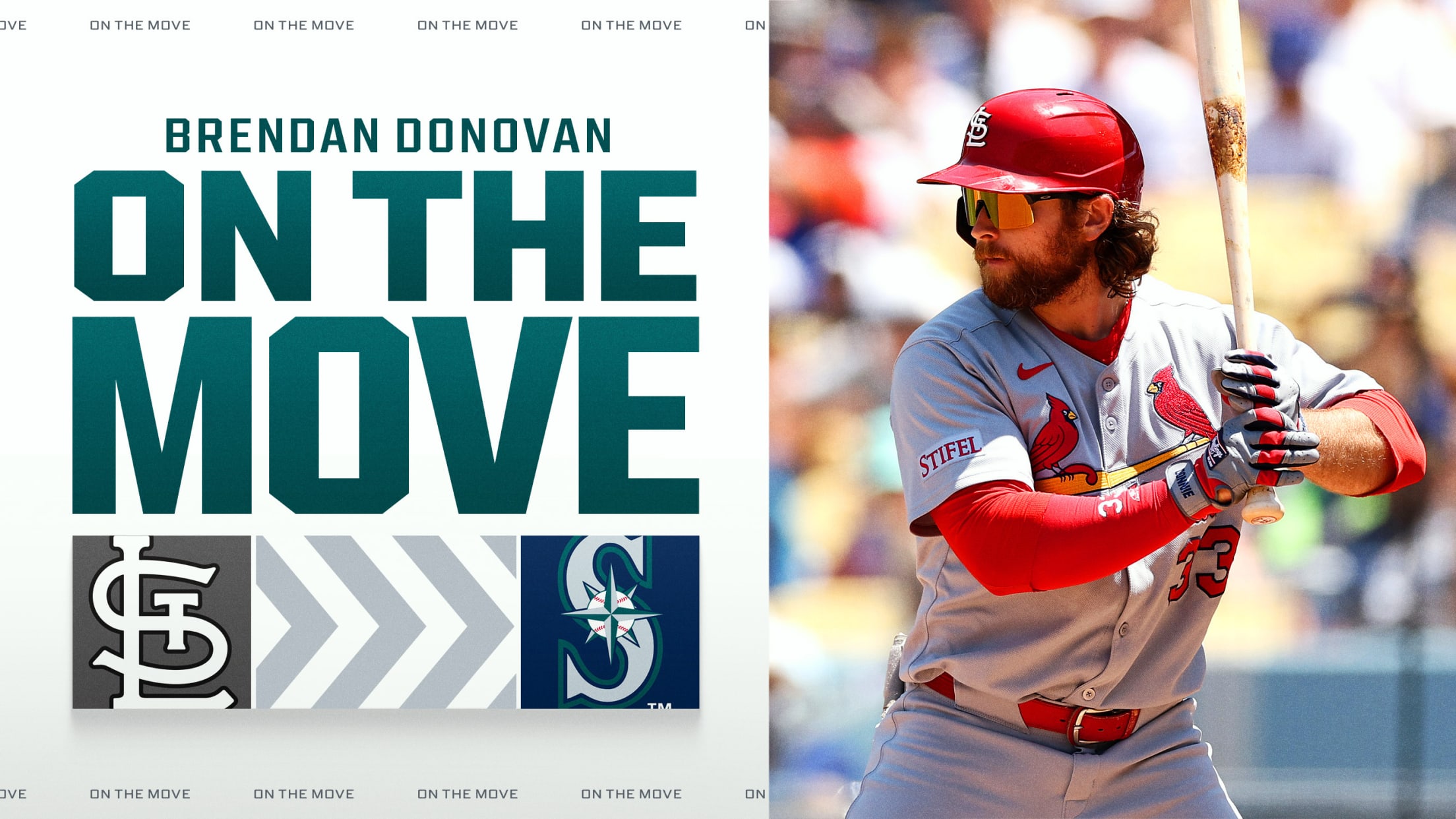 Brendan Donovan is traded to the Mariners
