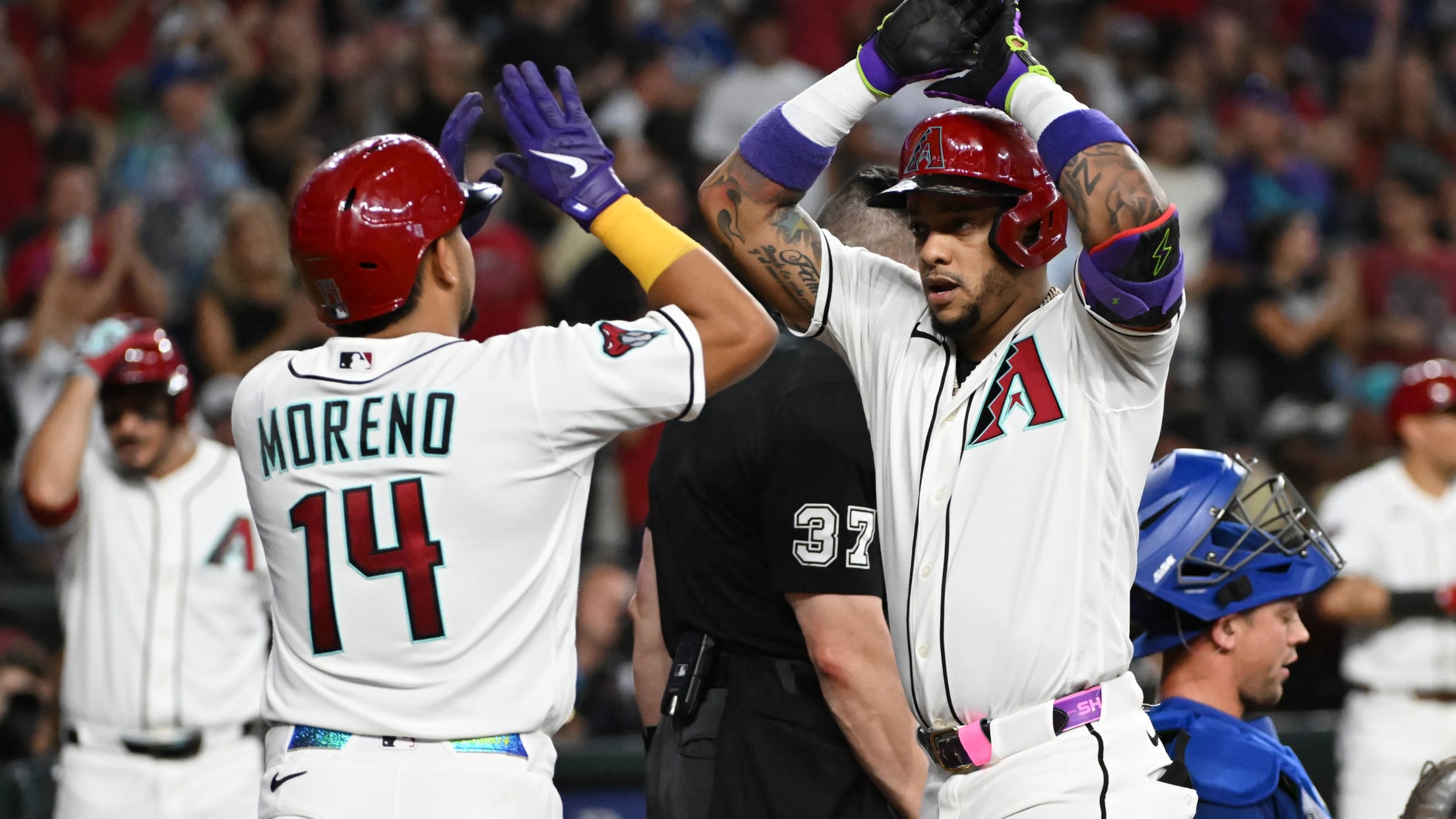Ketel Marte's two-run home run (20)