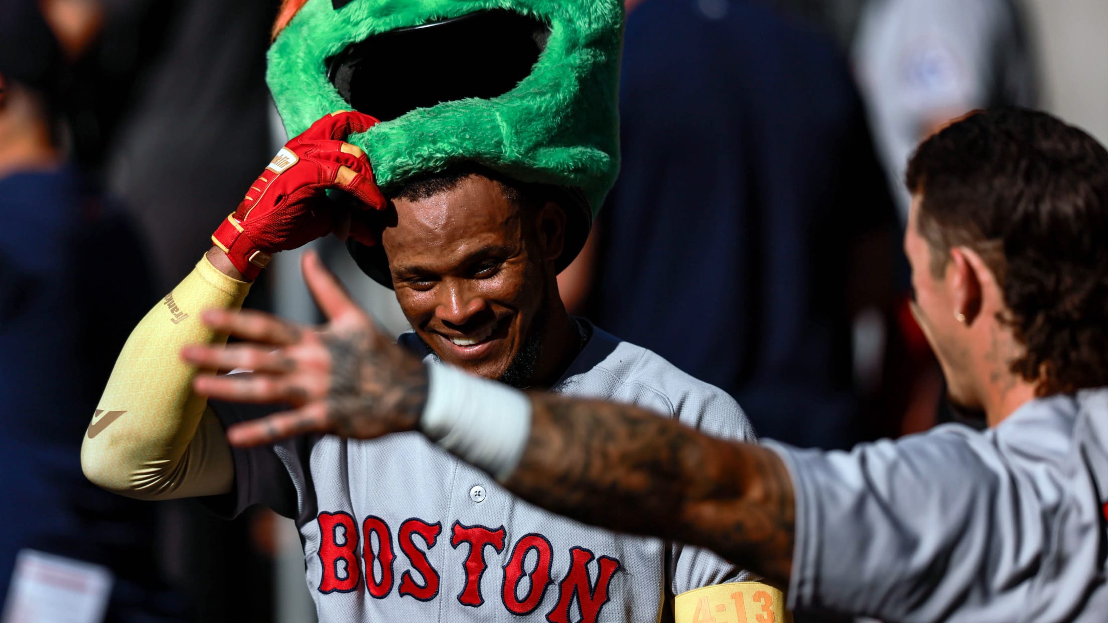 Red Sox bash three home runs in the 3rd