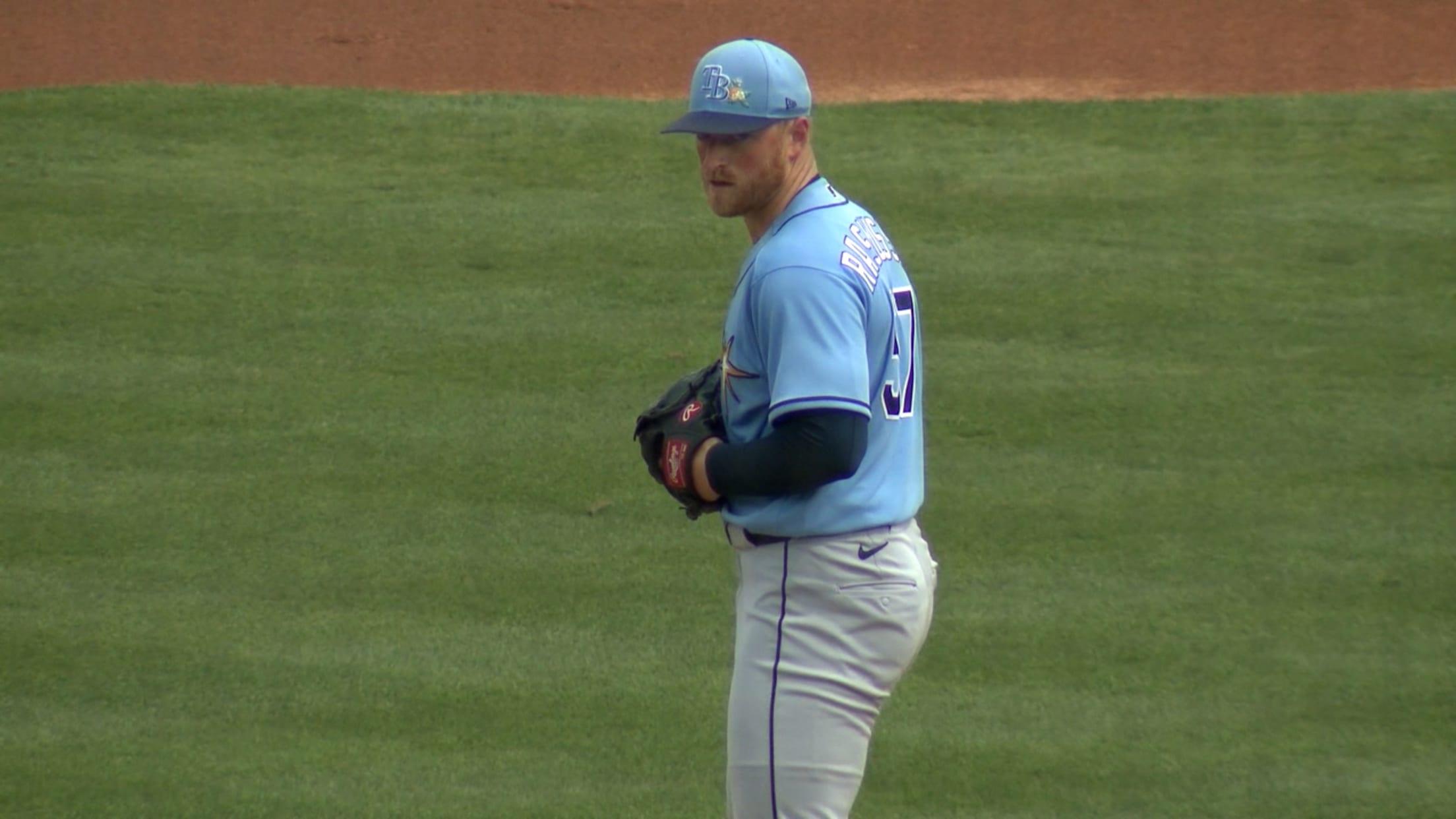 Drew Rasmussen strikes out four in spring outing