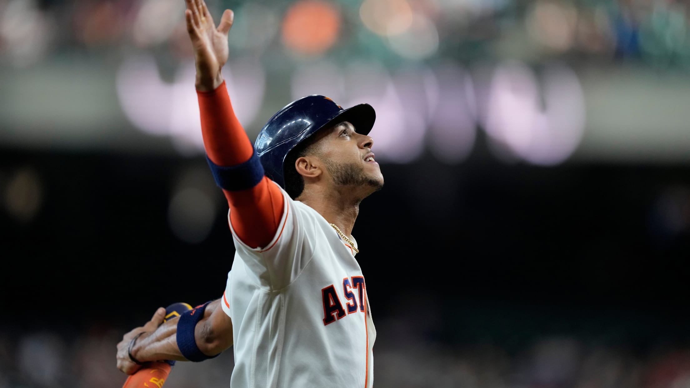 Jeremy Peña's leadoff home run (8)