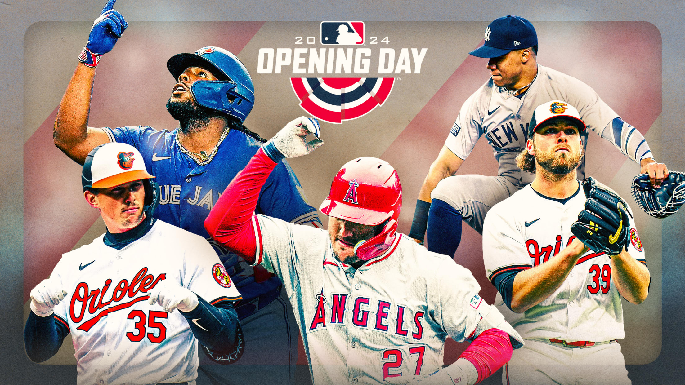 Adley Rutschman, Vladimir Guerrero Jr., Mike Trout, Juan Soto and Corbin Burnes were among the highlights from Opening Day