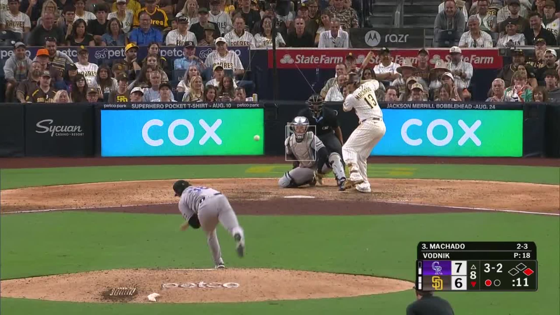 Manny Machado's game-tying double