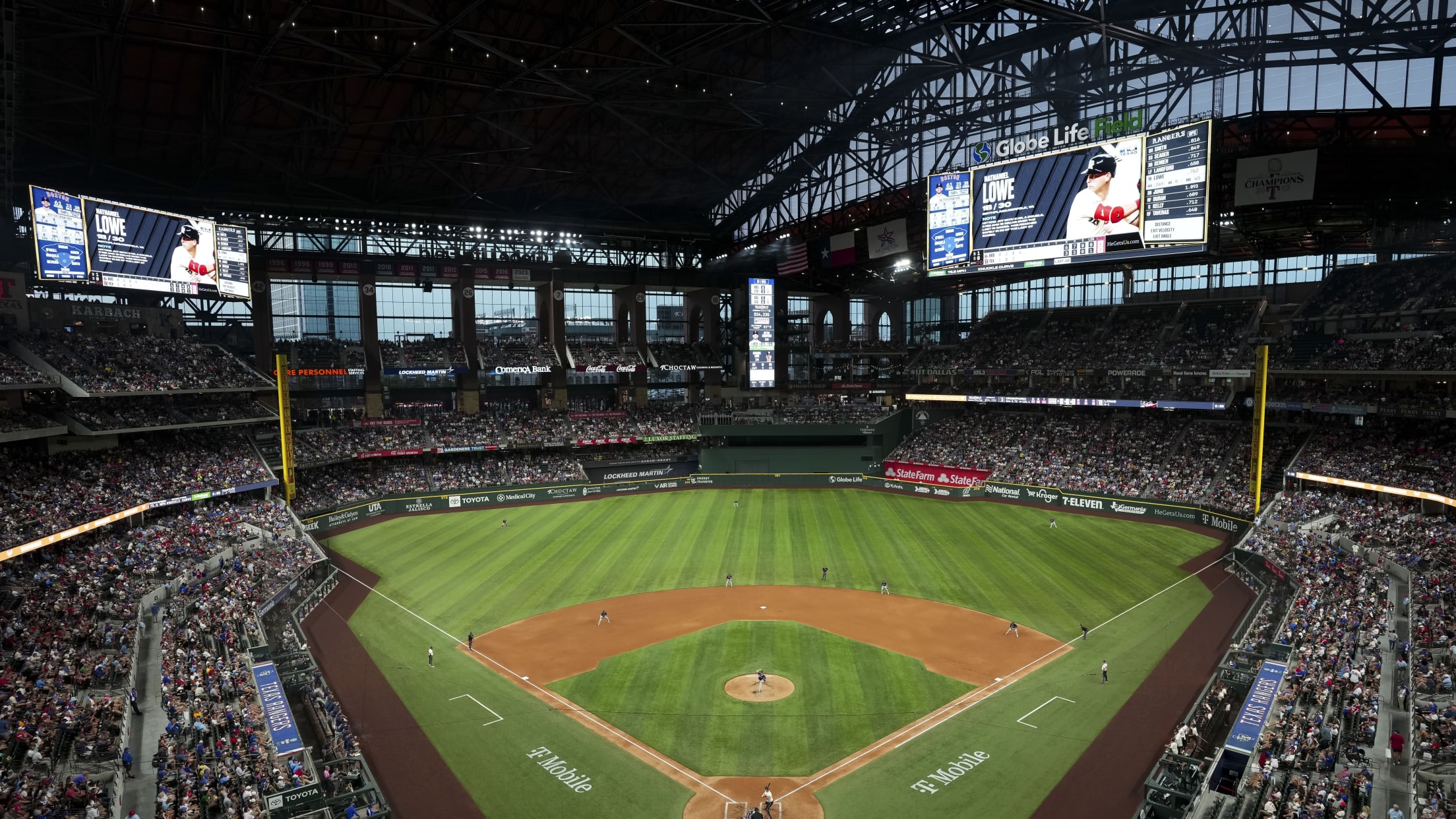 RAW Globe Life Field general 20240802