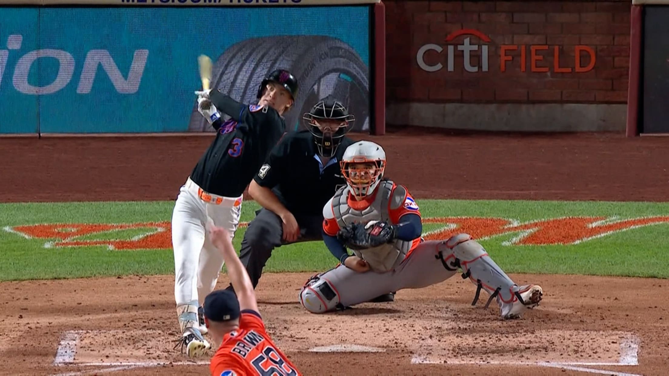 Carson Benge's RBI double