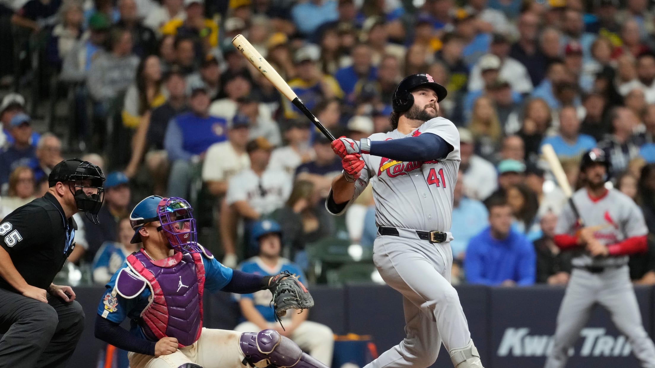 Alec Burleson's pinch-hit game-tying home run (25)