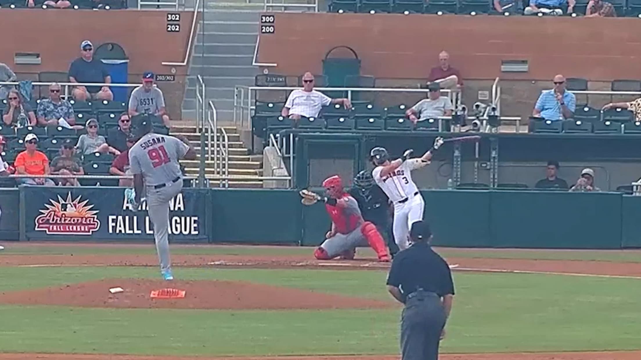 Jarlin Susana's six strikeouts