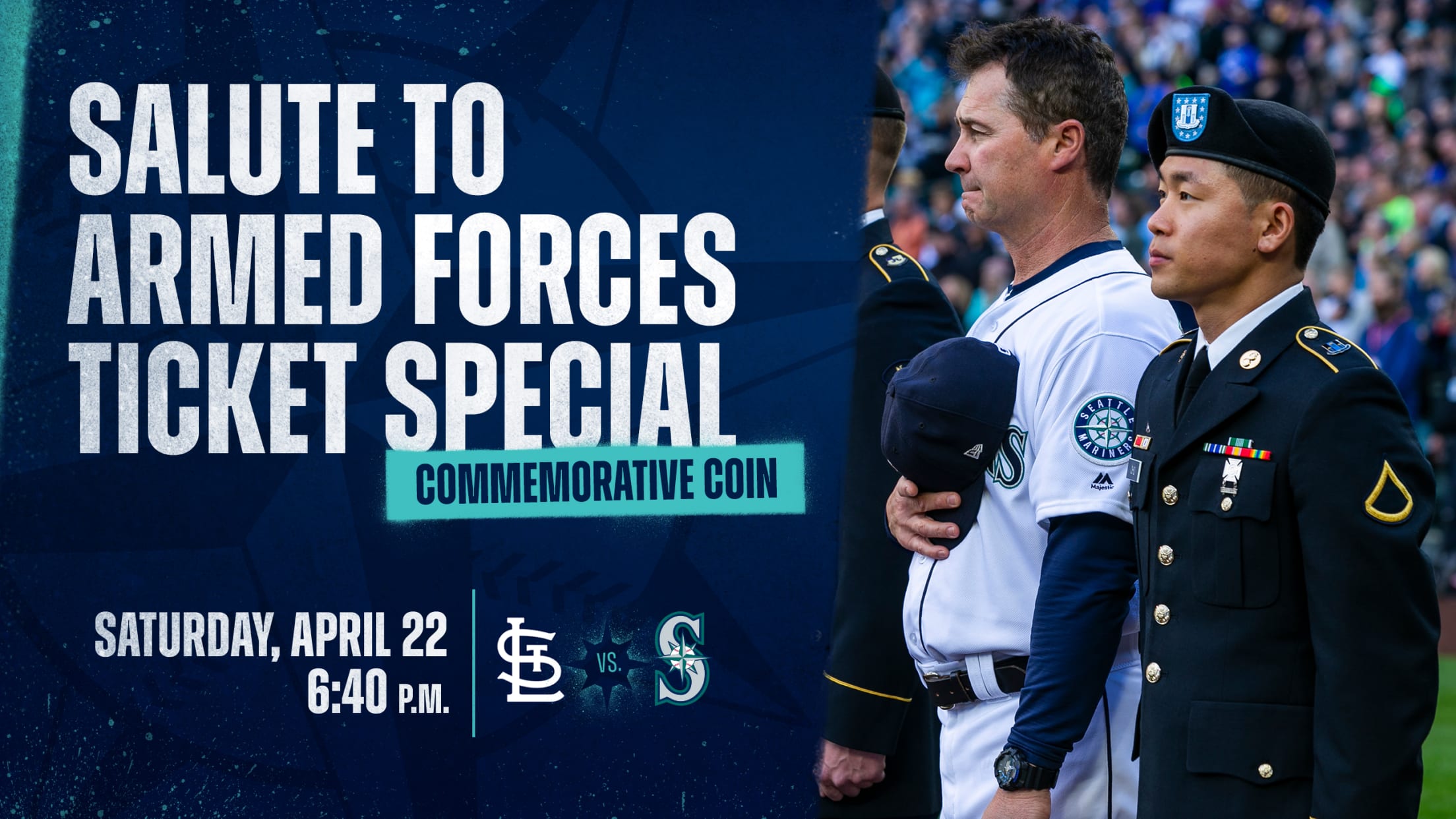 Mariners and MLB Honor Veterans on Memorial Day, by Mariners PR