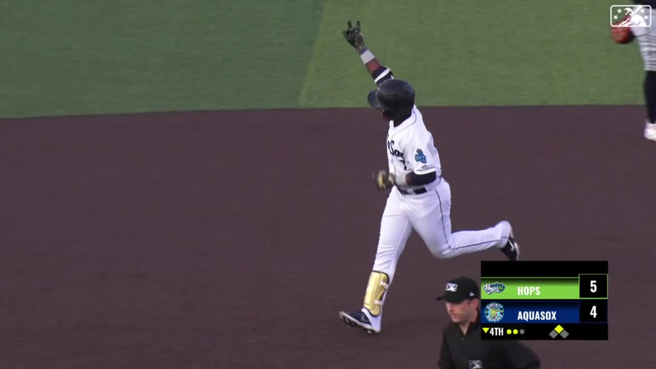Alberto Rodriguez's second homer