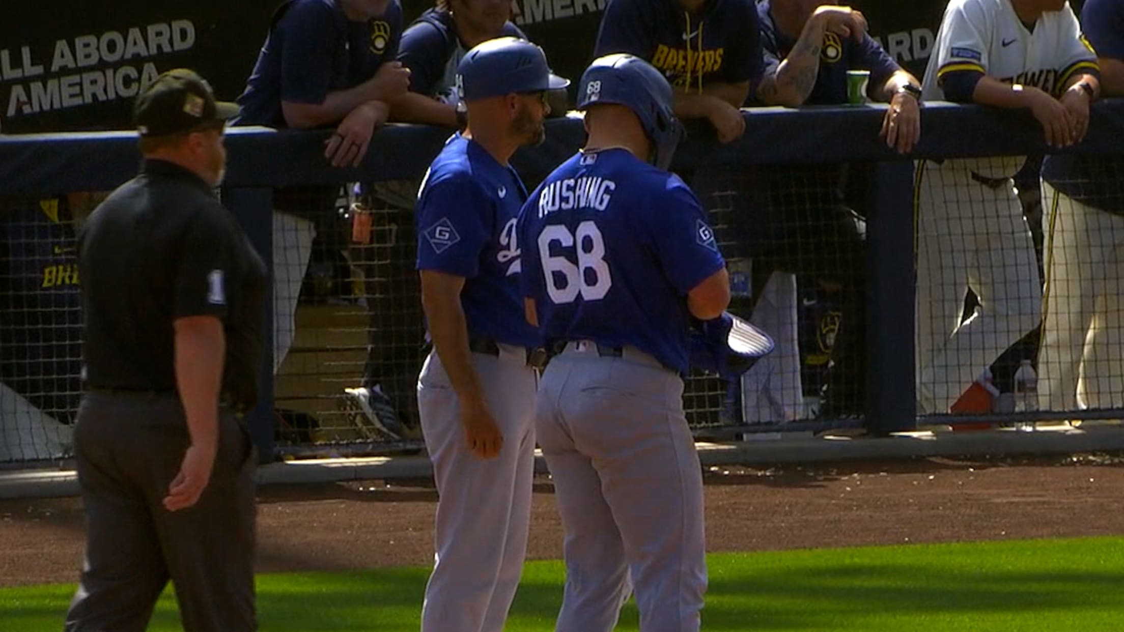 Dalton Rushing's RBI single