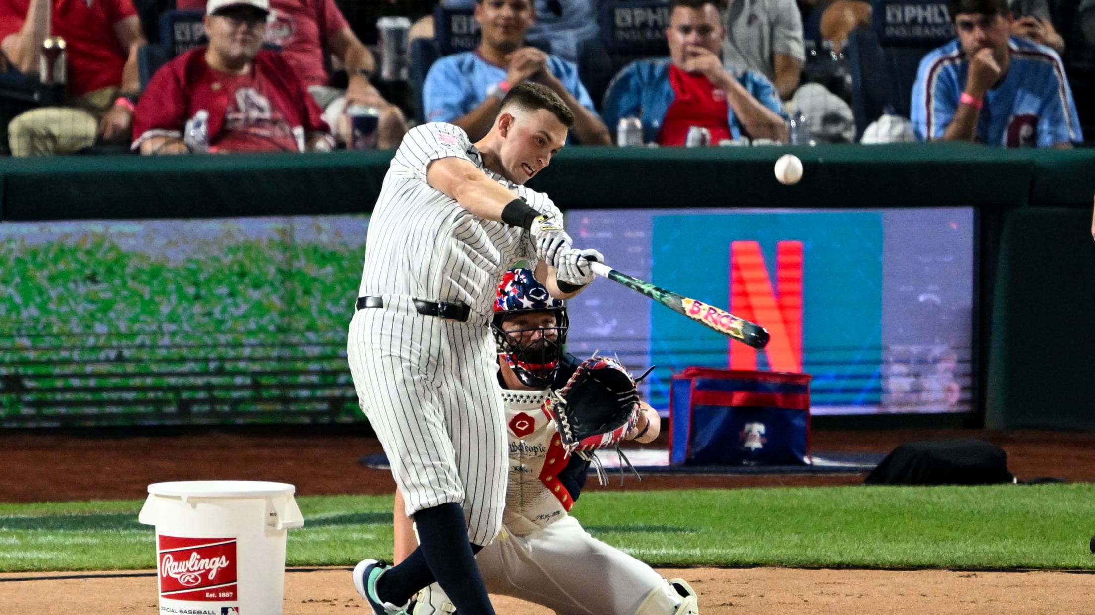 Ben Rice's seven home runs in Round 1 of the Derby