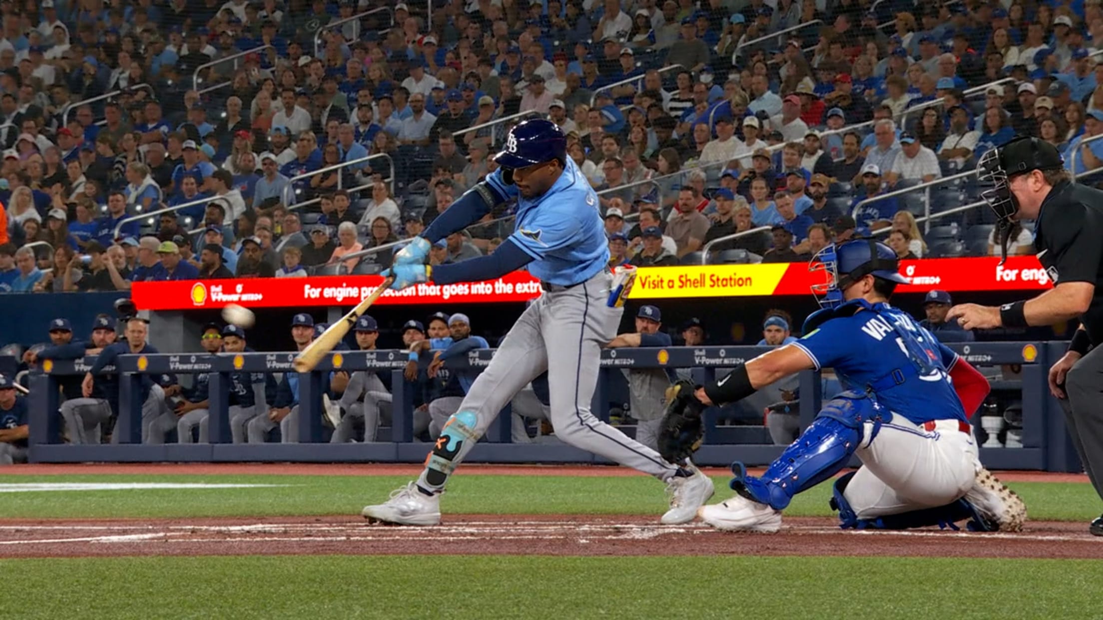 Chandler Simpson's RBI single