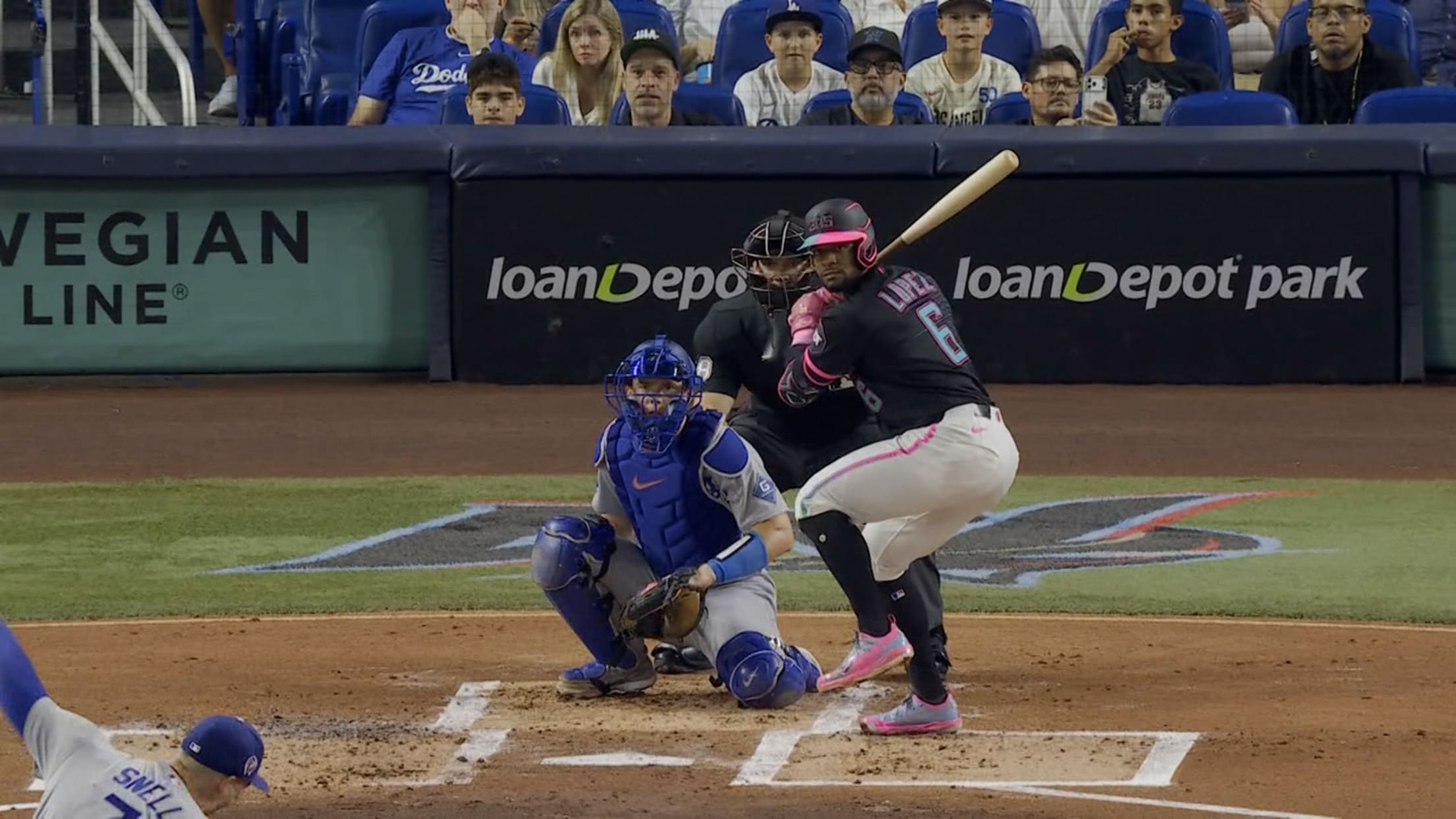 Otto Lopez's four-hit game