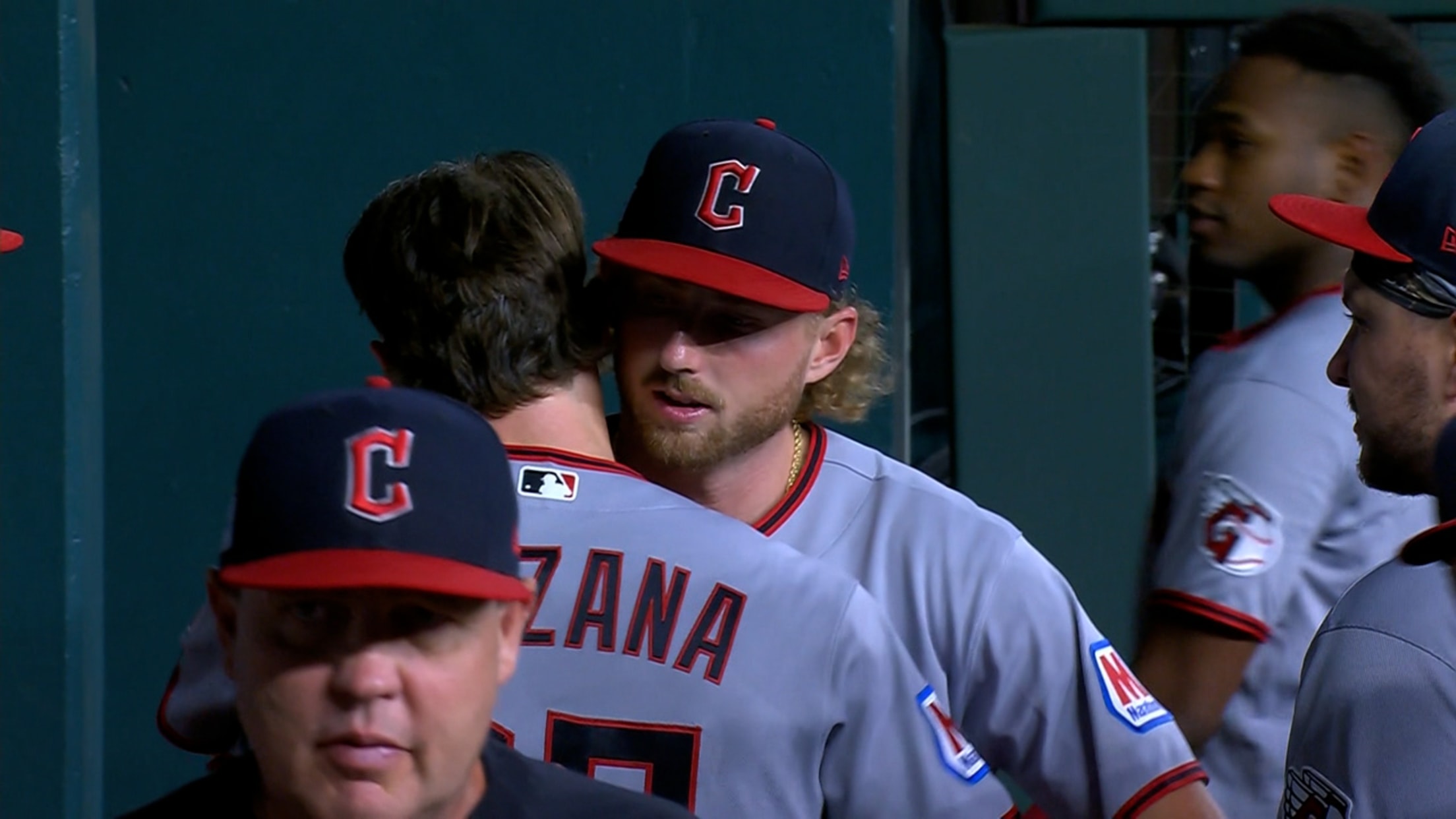 Tanner Bibee fans three over eight scoreless