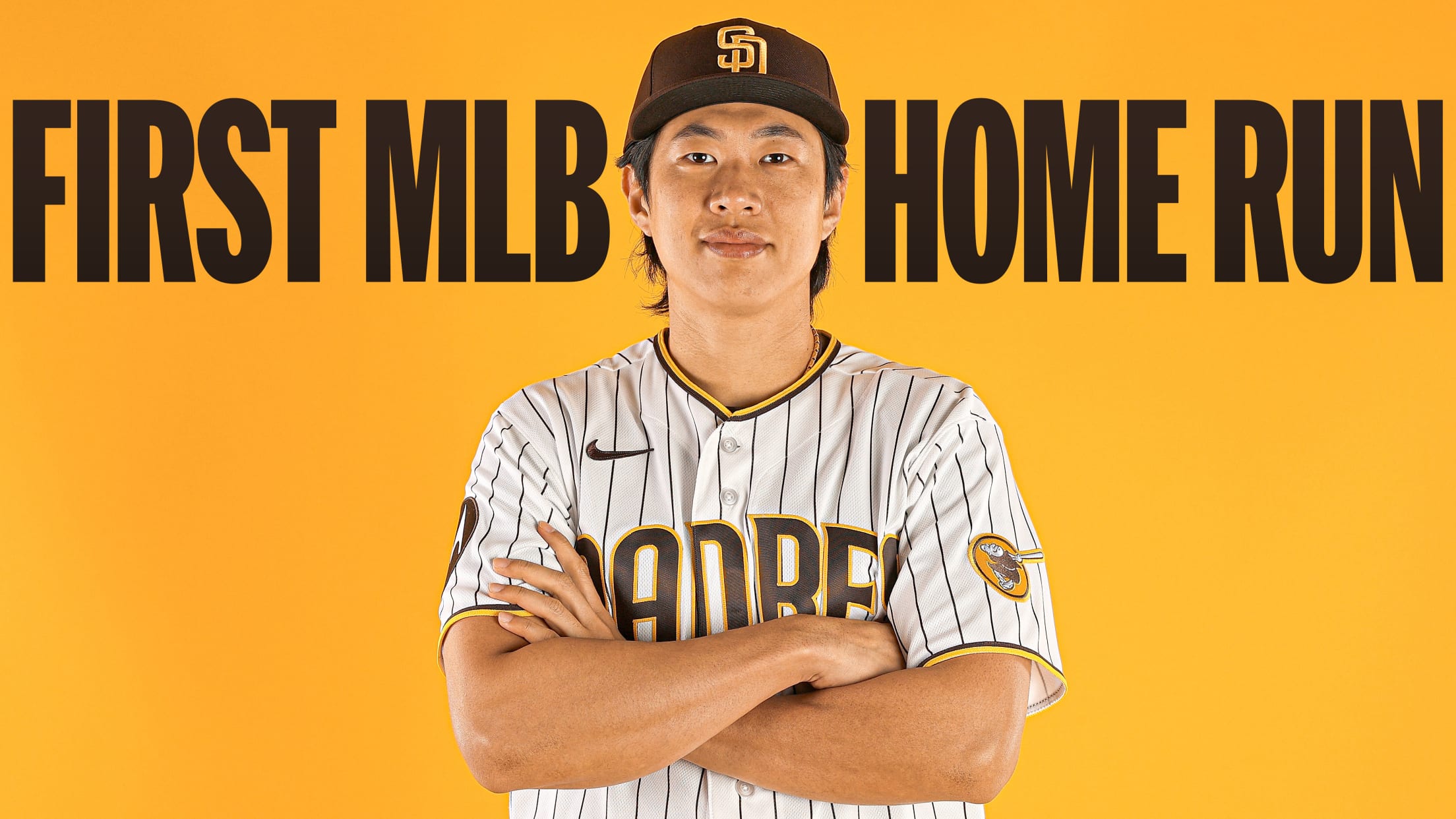 Sung-Mun Song's first career home run!