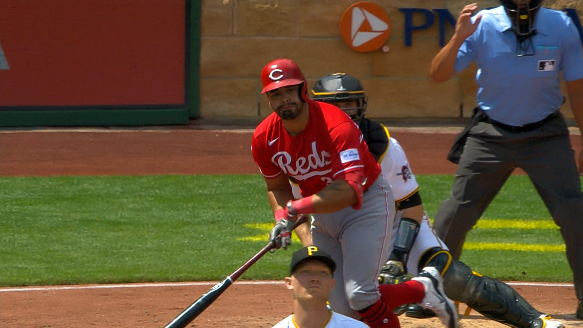 Encarnacion-Strand's RBI single