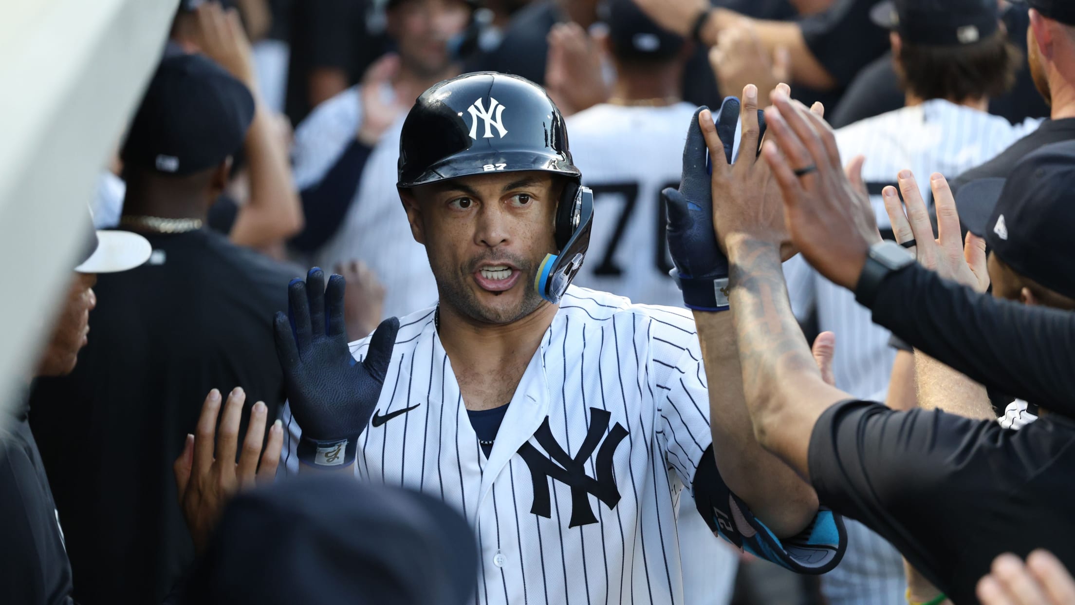 Jonrón de 2 carreras de Giancarlo Stanton