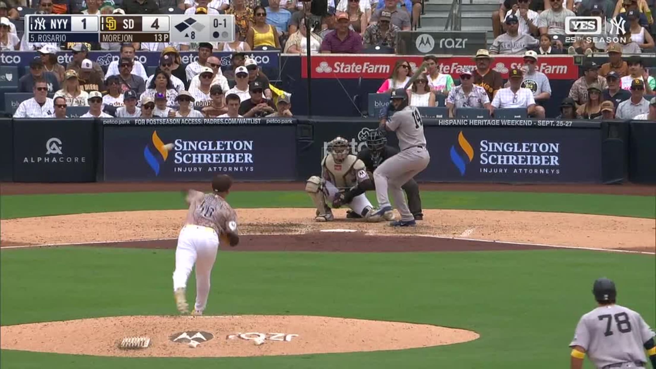 Amed Rosario's two-run single
