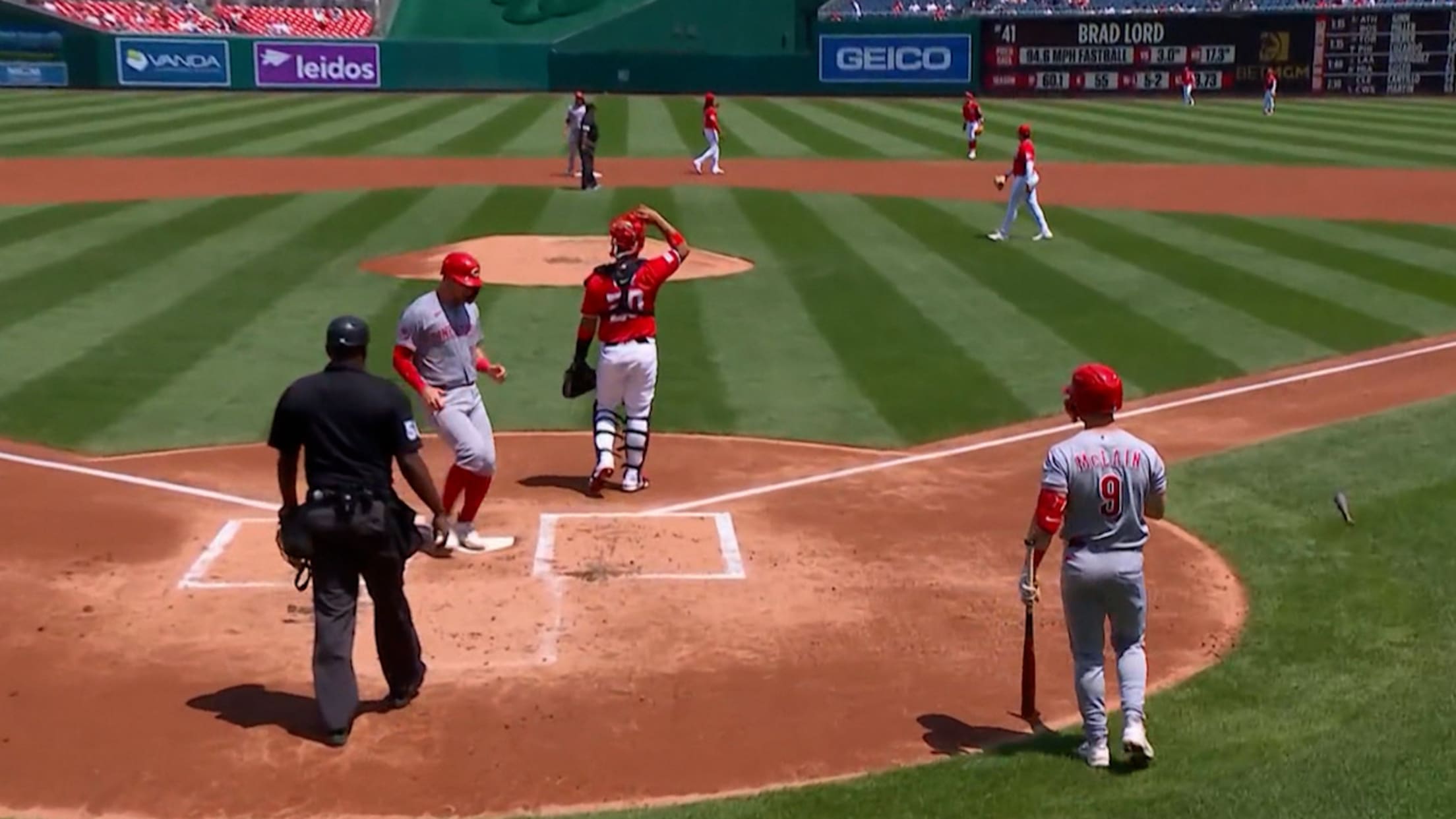 Dane Myers' sacrifice fly