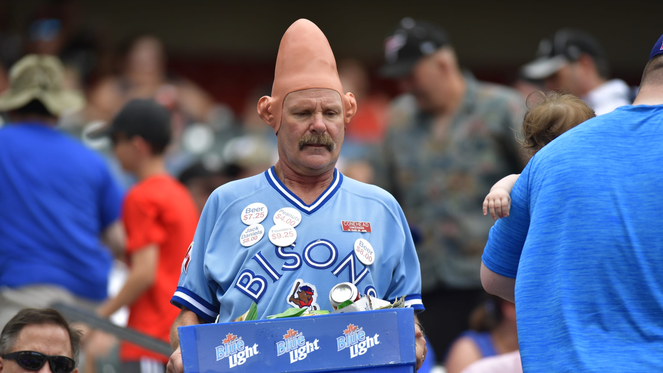 Famed vendor 'Conehead' is a hit in Rochester, Buffalo after 40 years