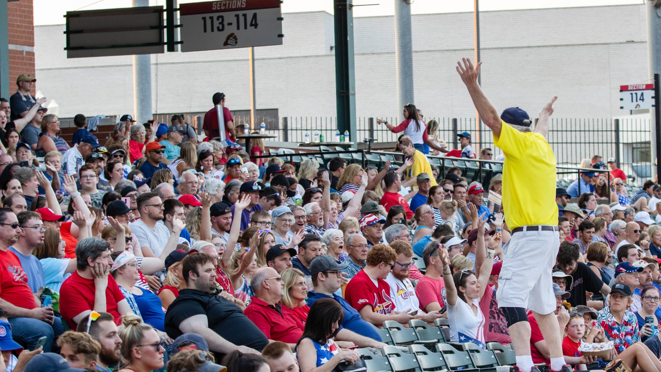 South Bend Cubs Hospitality Area - Budweiser Picnic Garden 