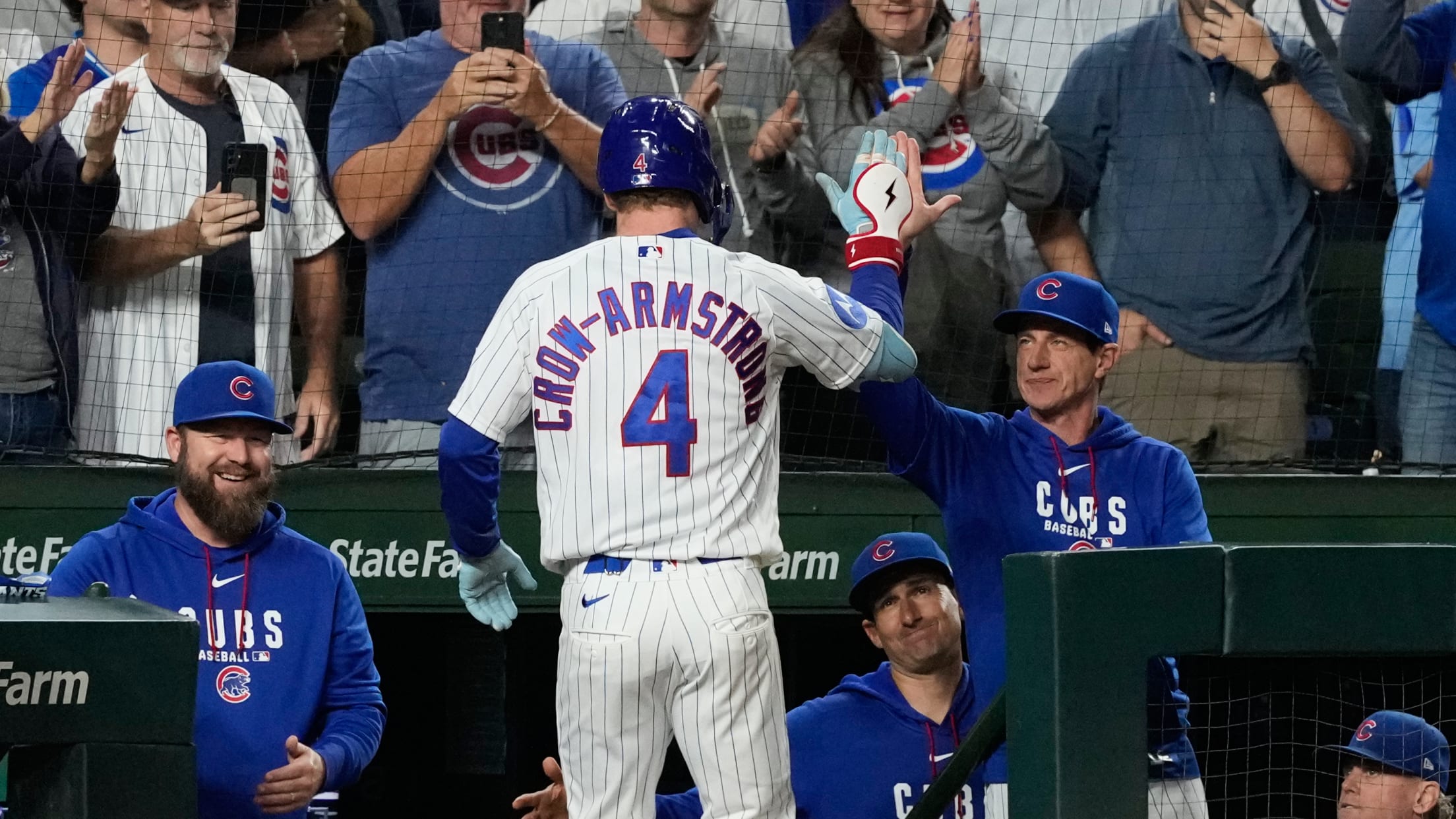 Pete Crow-Armstrong's four-hit performance