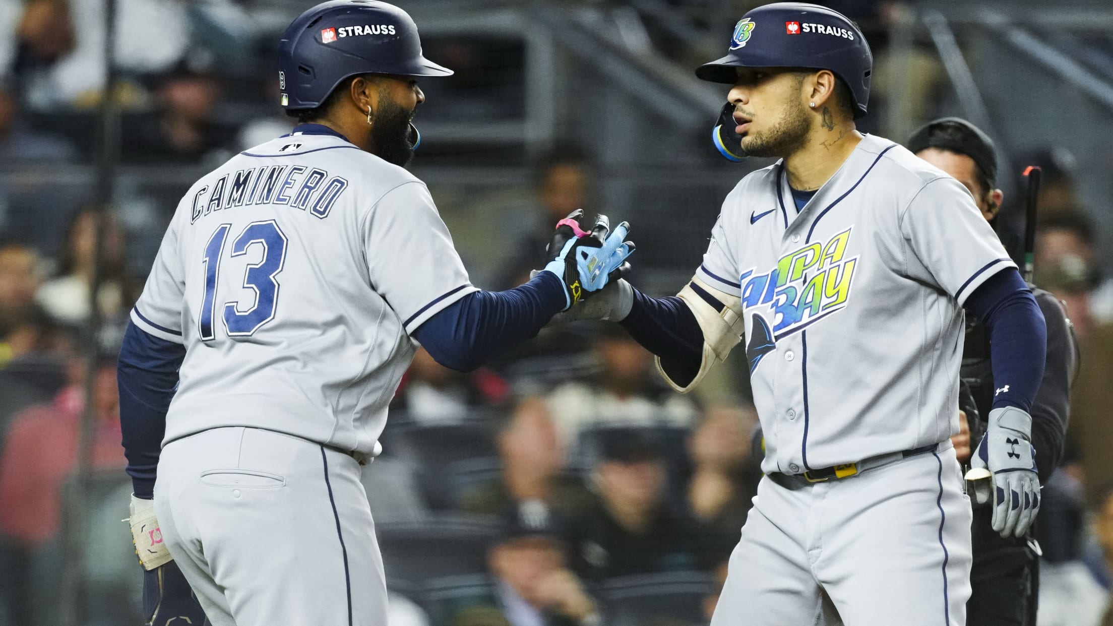 Junior Caminero and Victor Mesa Jr.