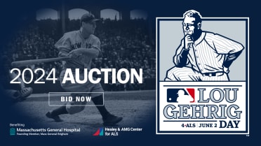 Lou Gehrig Day 2024 auction