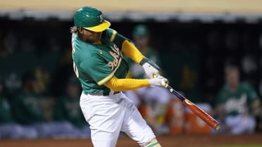 Cristian Pache's 'joy in his game' already making an impact for A's