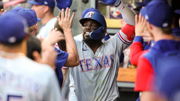Adolis Garcia extends hit streak to 20 games in 7-6 Rangers loss Southwest  News - Bally Sports
