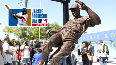 Rangers celebrate Jackie Robinson Day