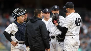 Yankees C Trevino placed on IL with right wrist tear, likely