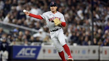 Bobby Dalbec #29 Boston Red Sox at Oakland Athletics July 3, 2021