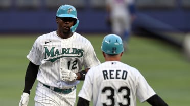 Jorge Soler's first Marlins hit, 03/26/2022