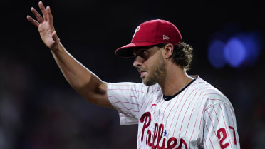 Phillies' ace Nola loses no-hitter in 7th, wins game 8-3 over Tigers  Detroit News - Bally Sports