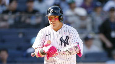 Yankees catcher Jose Trevino offers support for NY high school team